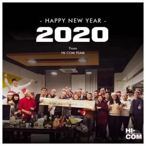 HI-COM祝您新年愉快！并在1月份开设法国办事处！