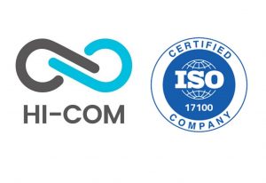 HI-COM 现已获得 ISO 认证！